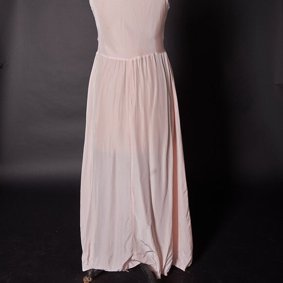 Vintage 1930s Seamprufe Nightgown Lingerie Slip Dress